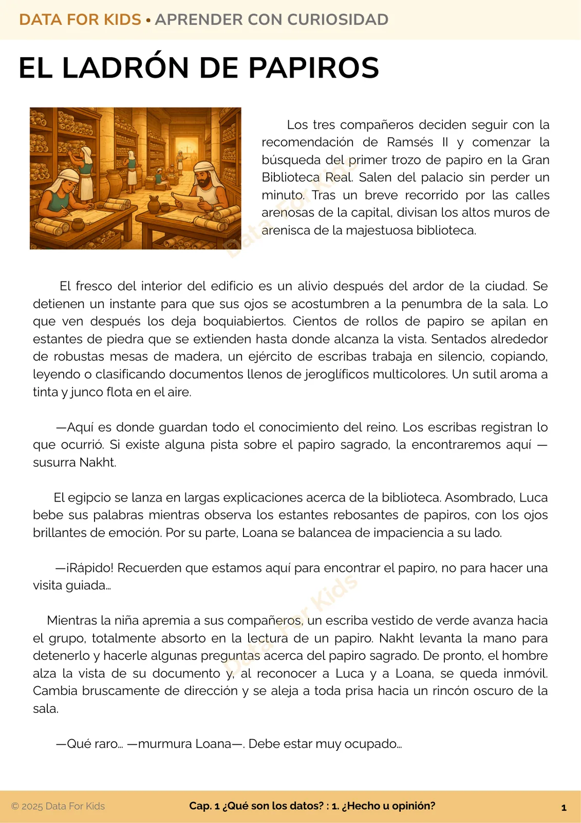 Portada de ¿Hecho u opinión?